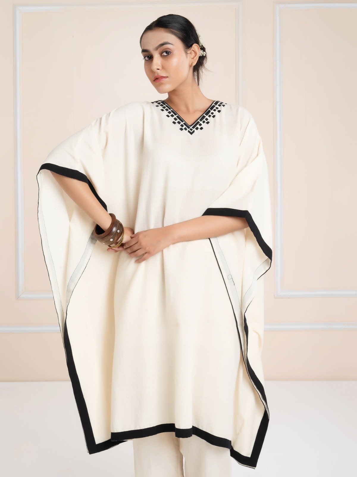 Hand Embroidered Kaftaan