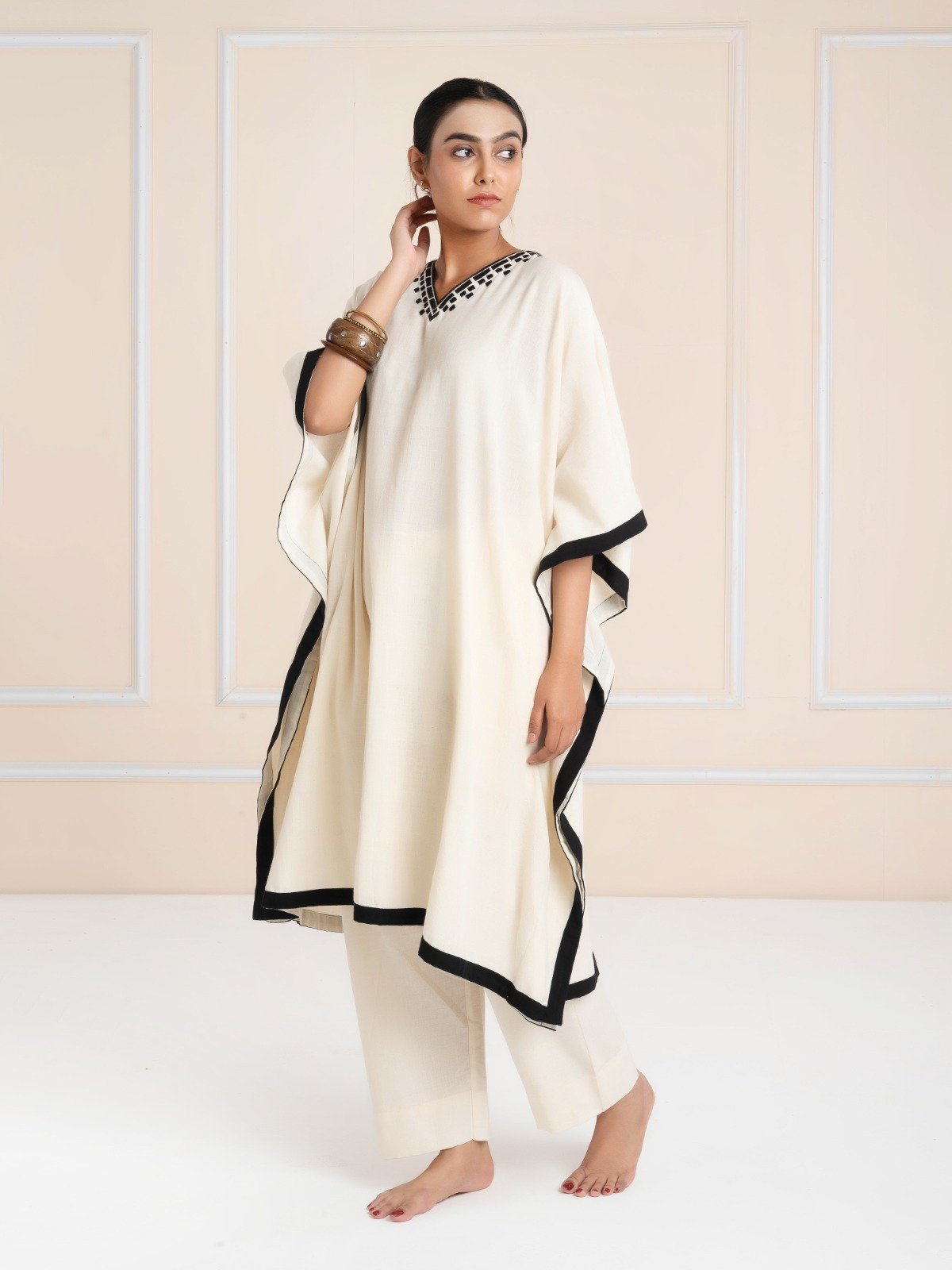 Hand Embroidered Kaftaan