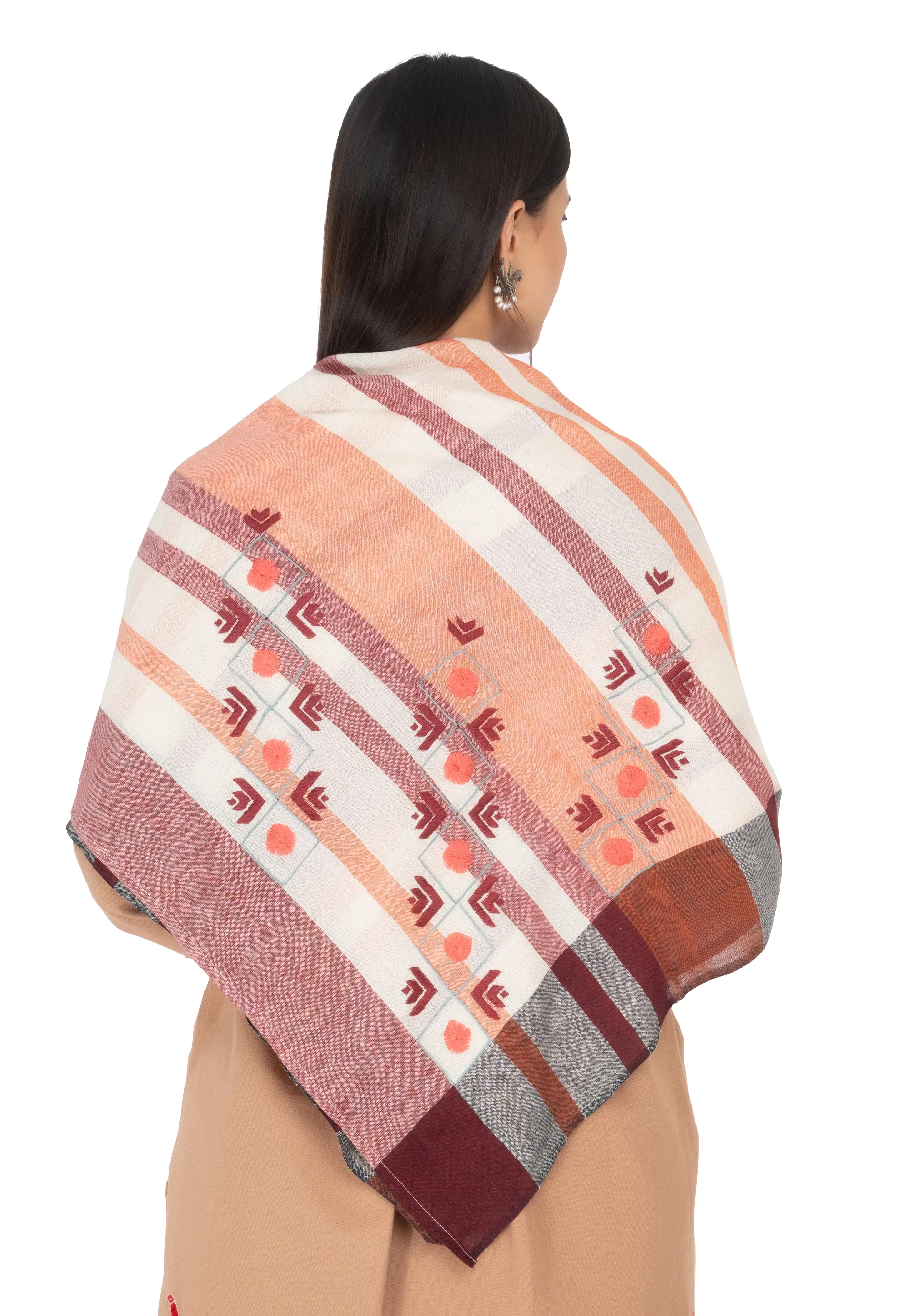 Hand Embroidered Stole